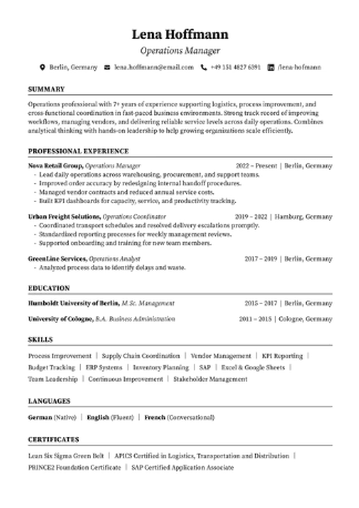 Editorial Rule template preview