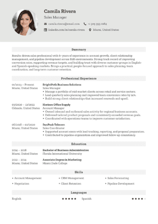 Mercury Flow template preview