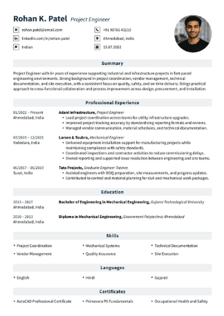 Steady Form template preview